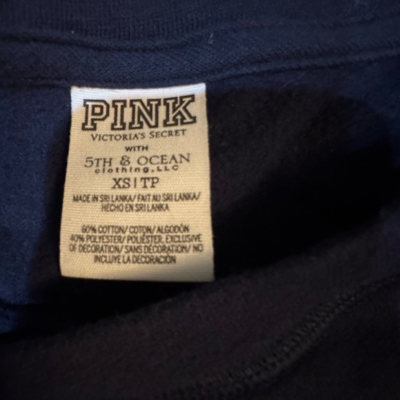 PINK Victoria's Secret Women's Boston Red Sox Sequin Crew Neck Pullover - Picture 2 of 10